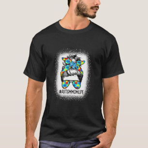 Camiseta Autismo Conciencia Autismo Mamá Vida Remediada Hai