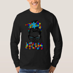Camiseta Autismo Conciencia Autismo Mamá Vida Remediada Hai
