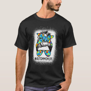 Camiseta Autismo Conciencia Autismo Mamá Vida Remediada Hai