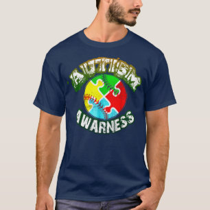 Camiseta Autismo Conciencia Autismo Rompecabezas de Concien