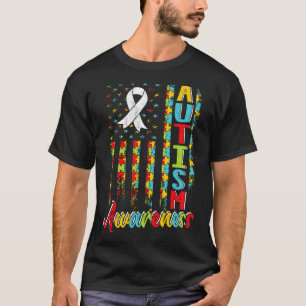 Camiseta Autismo Conciencia Autista Autistas Autistas Apoya