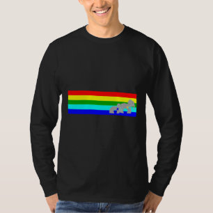 Camiseta Autismo Conciencia Elefante Camina Multicolor Band