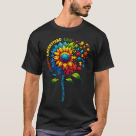 Camiseta Autismo Conciencia Girasol