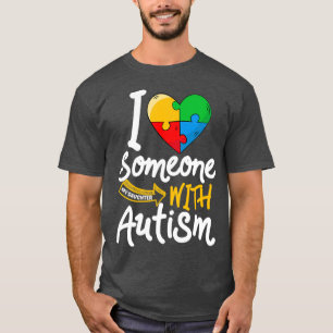 Camiseta Autismo Conciencia Hija Divertida Amo A Alguien Co