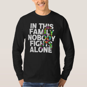 Camiseta Autismo Conciencia infantil Romper familia que nad
