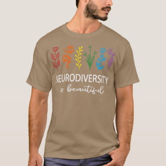 Camiseta Autismo Conciencia Mes Neurodiversidad Es Hermosa