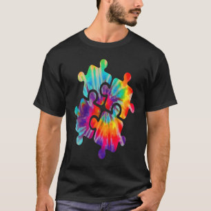 Camiseta Autismo Conciencia Mes Tie Dye Orgullo autista Neu