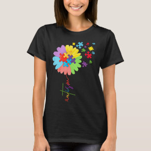 Camiseta Autismo Conciencia Niños del rompecabezas del gira