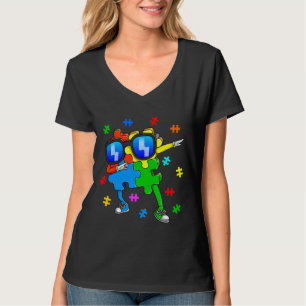 Camiseta Autismo Conciencia Pieza de rompecabezas