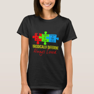 Camiseta Autismo Conciencia Química Y Diversión Incapacidad