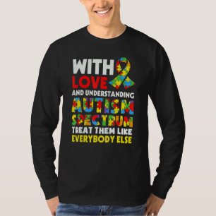 Camiseta Autismo Concienciación Apoya El Autismo De Los Niñ