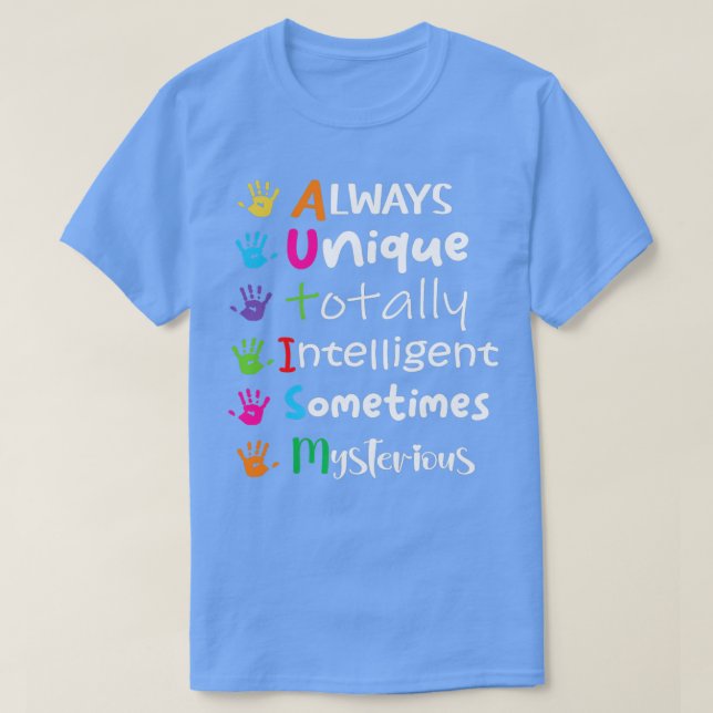 Camiseta Autismo Concienciación Apoya El Autismo De Los Niñ (Diseño del anverso)