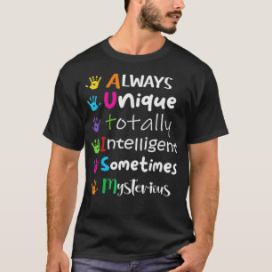 Camiseta Autismo Concienciación Apoyo Autismo Niños Para El