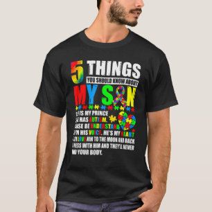 Camiseta Autismo Concienciación Apoyo Autismo Son Niños Par