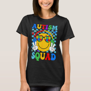 Camiseta Autismo Concienciación Autismo Soporte Escuadrón S