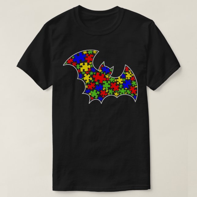Camiseta Autismo Concienciación Cul Rompecabezas Pieza de A (Diseño del anverso)