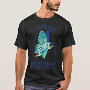Camiseta Autismo Concientización Hada Azul para los autista