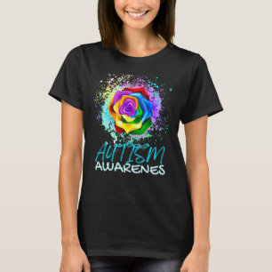 Camiseta Autismo Corazón Conciencia del Autismo Orgullosa M