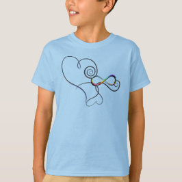 Camiseta Autismo Corazones Infinitos