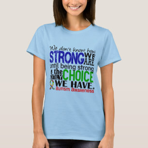 Camiseta Autismo Cuán fuertes somos