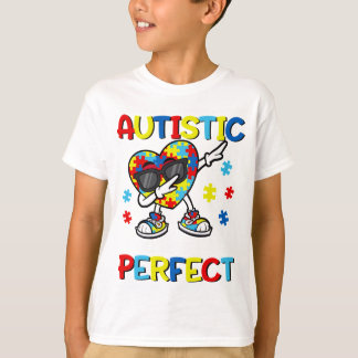 Camiseta Autismo Dabbing Society dice que soy autista Dios