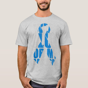 Camiseta Autismo De Cinta Que Uso Azul Para El Autismo De M