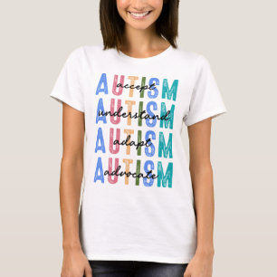 Camiseta Autismo de conciencia inspiradora mamá