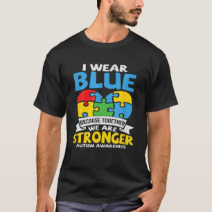 Camiseta AUTISMO DE CONCIENCIACIÓN Ayuda a los niños con au