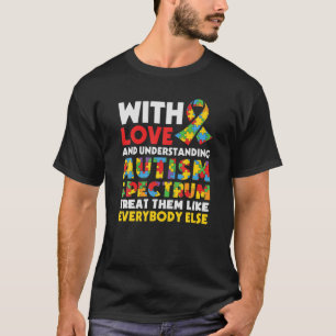 Camiseta AUTISMO DE CONCIENCIACIÓN Ayuda a los niños con au