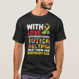 Camiseta AUTISMO DE CONCIENCIACIÓN Ayuda a los niños con au