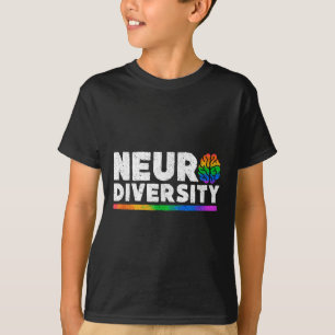 Camiseta Autismo de la neurodiversidad y sensibilización so