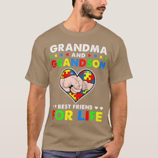 Camiseta Autismo de la vida de la abuela y la abuela