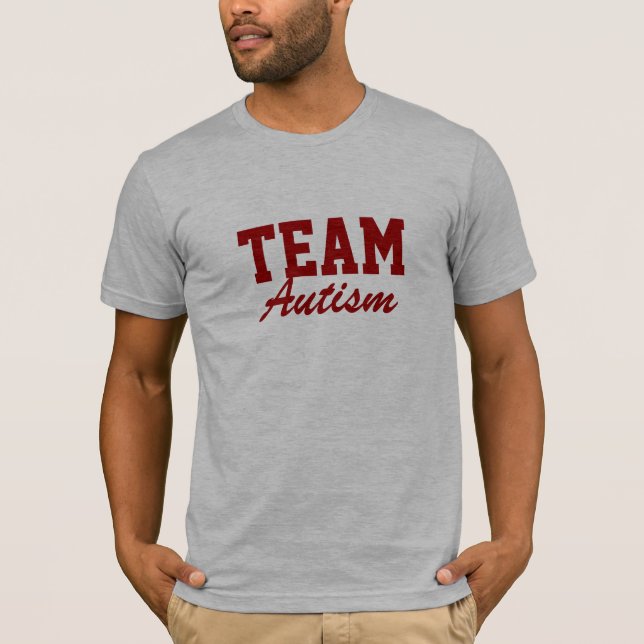 Camiseta Autismo del equipo (Anverso)