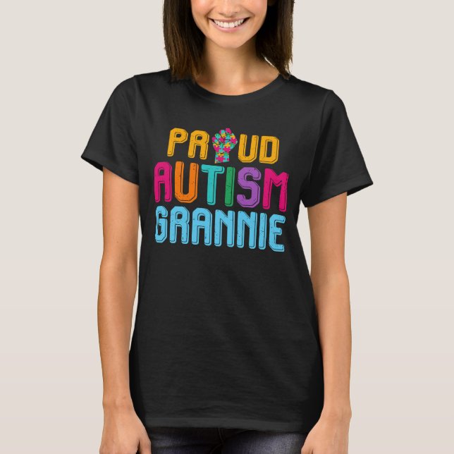 Camiseta Autismo Día de Concienciación que coincide con la  (Anverso)
