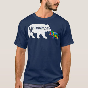 Camiseta Autismo divertido advierte a la abuela que tiene f