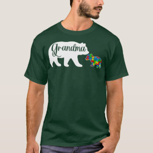 Camiseta Autismo divertido advierte a la abuela que tiene f