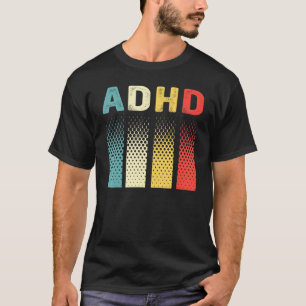 Camiseta Autismo divertido de vintage adhd Sensibilización 