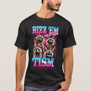 Camiseta Autismo Divertido Rizz Em Con El Tism Meme Autista