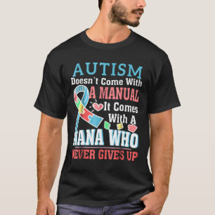Camiseta Autismo-El autismo no viene con un manual Cinta P