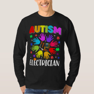 Camiseta Autismo El enigma de la electricidad El autismo Au