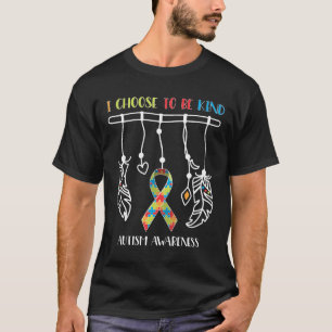 Camiseta Autismo - Elijo Ser Amable Regalo de Conciencia de
