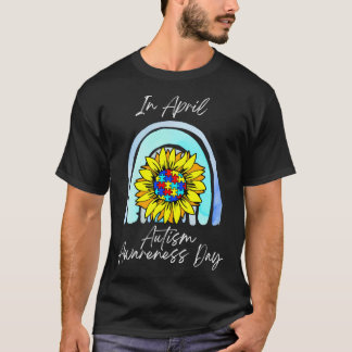 Camiseta Autismo En Arcoiris En Abril, Nos Adquirimos Al Au