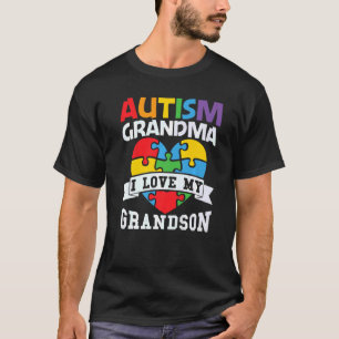 Camiseta Autismo Espectro Desorden Conciencia De La Abuela