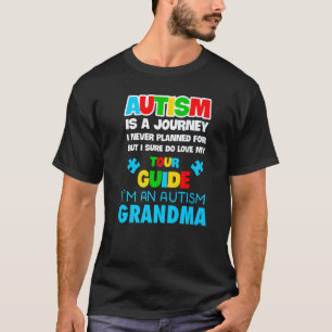Camiseta Autismo Espectro Desorden Conciencia De La Abuela