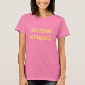 Camiseta Autismo fuerte