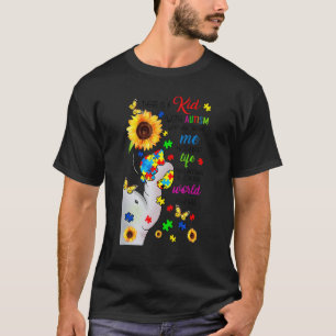 Camiseta Autismo Girasol Mamá Hay Un Niño Con Autismo El