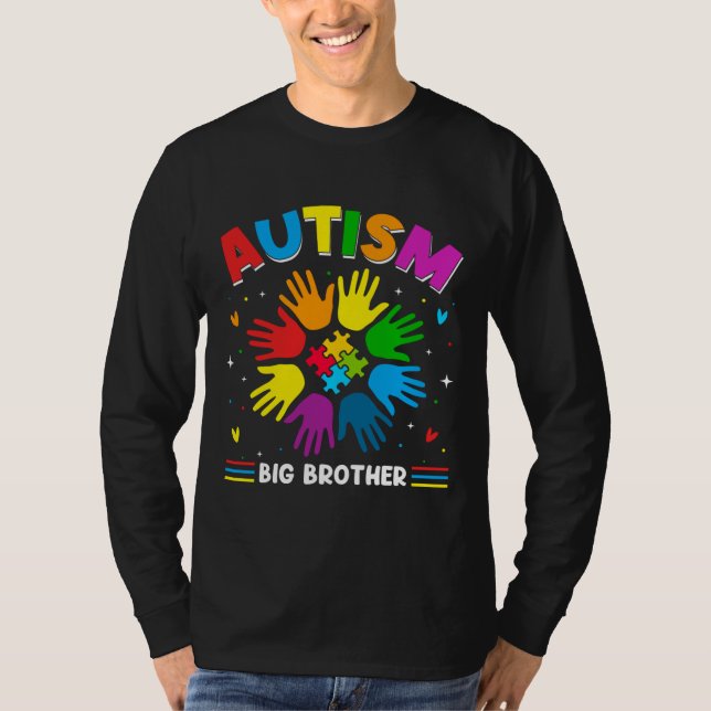 Camiseta Autismo Gran Hermano Ama el Autismo Concienciación (Anverso)