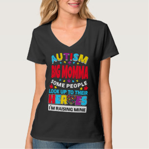 Camiseta Autismo Gran Momma La Gente Busca Su Subida De Hér