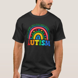 Camiseta Autismo Habilidades diferentes no discapacidades A