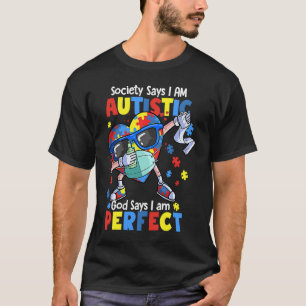 Camiseta Autismo La sociedad de los vagabundos dice que soy